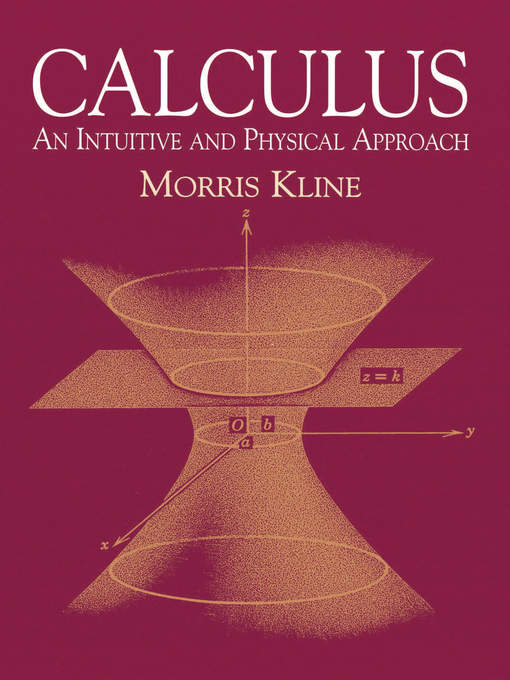 Title details for Calculus by Morris Kline - Wait list